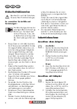 Preview for 6 page of Parkside 305728 Translation Of The Original Instructions