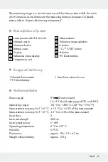 Preview for 21 page of Parkside 306278 Operation And Safety Notes