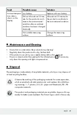 Preview for 29 page of Parkside 306278 Operation And Safety Notes