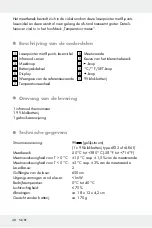 Preview for 48 page of Parkside 306278 Operation And Safety Notes