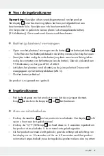 Preview for 51 page of Parkside 306278 Operation And Safety Notes