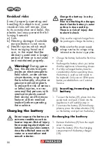 Preview for 66 page of Parkside 306437 Translation Of The Original Instructions