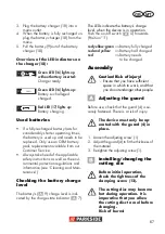 Preview for 67 page of Parkside 306437 Translation Of The Original Instructions