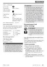 Preview for 6 page of Parkside 306948 Translation Of The Original Instructions