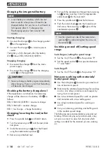 Preview for 13 page of Parkside 306948 Translation Of The Original Instructions