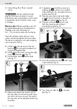 Preview for 38 page of Parkside 306962 Operation And Safety Notes