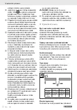 Preview for 134 page of Parkside 306962 Operation And Safety Notes