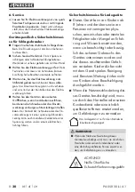 Preview for 34 page of Parkside 307590 Translation Of The Original Instructions