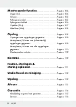 Preview for 90 page of Parkside 309823 Operation And Safety Notes