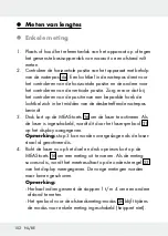 Preview for 102 page of Parkside 309823 Operation And Safety Notes