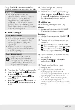 Preview for 38 page of Parkside 310920 Operation And Safety Notes