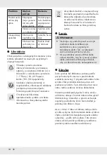 Preview for 93 page of Parkside 310920 Operation And Safety Notes