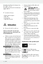 Preview for 14 page of Parkside 311837_1904 Operation And Safety Notes