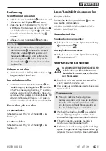 Preview for 51 page of Parkside 312018 Original Instructions Manual