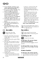 Preview for 20 page of Parkside 314192 1910 Translation Of The Original Instructions