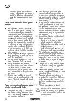 Preview for 68 page of Parkside 314192 1910 Translation Of The Original Instructions