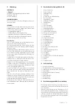 Предварительный просмотр 23 страницы Parkside 315116 Operating And Safety Instructions Manual