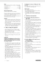 Предварительный просмотр 13 страницы Parkside 315340 Operating And Safety Instructions Manual