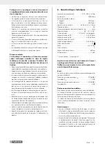 Предварительный просмотр 28 страницы Parkside 315340 Operating And Safety Instructions Manual