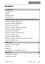 Preview for 4 page of Parkside 315475 Translation Of The Original Instructions