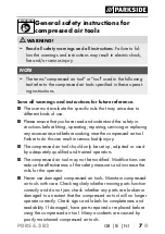 Preview for 10 page of Parkside 315475 Translation Of The Original Instructions