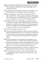 Preview for 12 page of Parkside 315475 Translation Of The Original Instructions