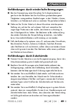 Preview for 52 page of Parkside 315475 Translation Of The Original Instructions