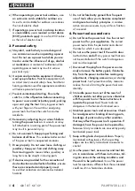 Preview for 8 page of Parkside 315570 Translation Of The Original Instructions