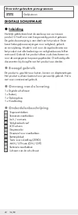 Preview for 40 page of Parkside 316730_1904 Operation And Safety Notes