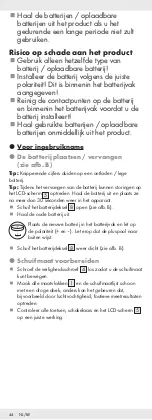 Preview for 44 page of Parkside 316730_1904 Operation And Safety Notes