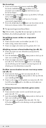 Preview for 46 page of Parkside 316730_1904 Operation And Safety Notes