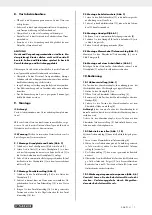 Предварительный просмотр 12 страницы Parkside 317142 1904 Operating And Safety Instructions Manual