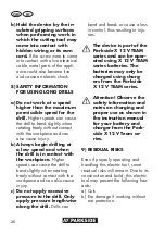 Preview for 26 page of Parkside 317674 1904 Translation Of The Original Instructions