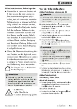 Preview for 11 page of Parkside 320332 Original Instructions Manual