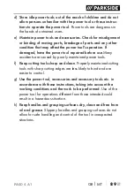 Preview for 92 page of Parkside 320723 1910 Translation Of The Original Instructions