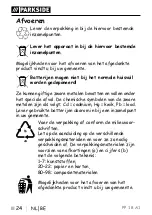 Preview for 27 page of Parkside 322096-1901 Operation And Safety Notes