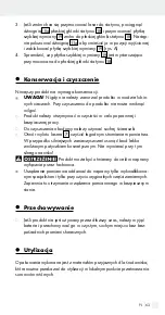 Preview for 63 page of Parkside 322432-1901 Translation Of The Original Instructions