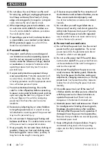 Preview for 8 page of Parkside 322437 1901 Translation Of The Original Instructions