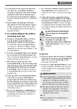 Preview for 9 page of Parkside 322437 1901 Translation Of The Original Instructions