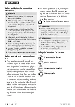 Preview for 10 page of Parkside 322437 1901 Translation Of The Original Instructions