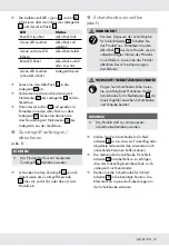 Предварительный просмотр 22 страницы Parkside 322689 1901 Operation And Safety Notes