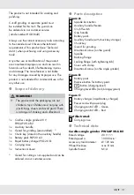 Предварительный просмотр 32 страницы Parkside 322689 1901 Operation And Safety Notes