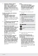 Preview for 133 page of Parkside 322689 1901 Operation And Safety Notes