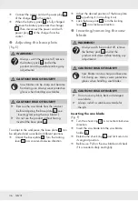 Preview for 37 page of Parkside 322690 1901 Operation And Safety Notes