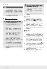 Preview for 39 page of Parkside 322690 1901 Operation And Safety Notes