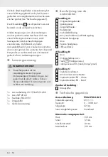 Preview for 65 page of Parkside 322690 1901 Operation And Safety Notes