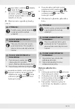 Preview for 132 page of Parkside 322690 1901 Operation And Safety Notes