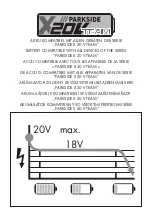 Предварительный просмотр 4 страницы Parkside 322691 1901 Operation And Safety Notes