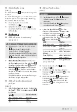 Предварительный просмотр 16 страницы Parkside 322691 1901 Operation And Safety Notes