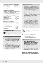 Предварительный просмотр 63 страницы Parkside 322691 1901 Operation And Safety Notes